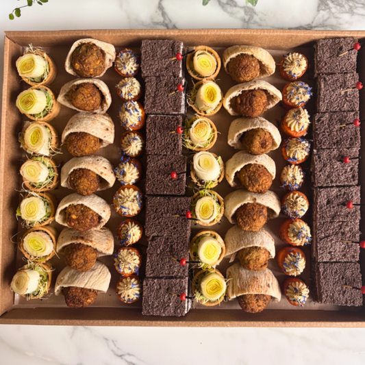 Plateau Végétarien Champignons, Truffe, Falafel